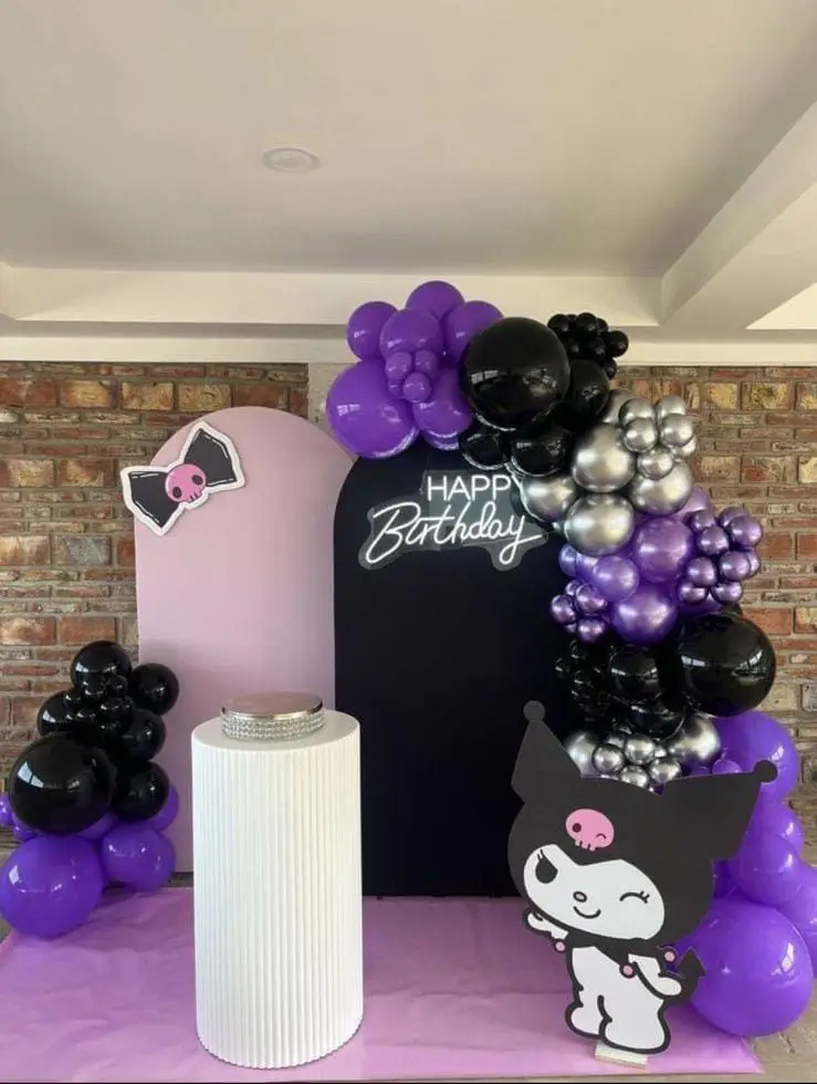 Kitty Black And Purple Theme